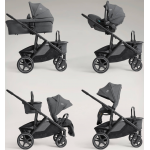 Joie versiti™ 多功能雙層嬰兒手推車 (灰藍色)